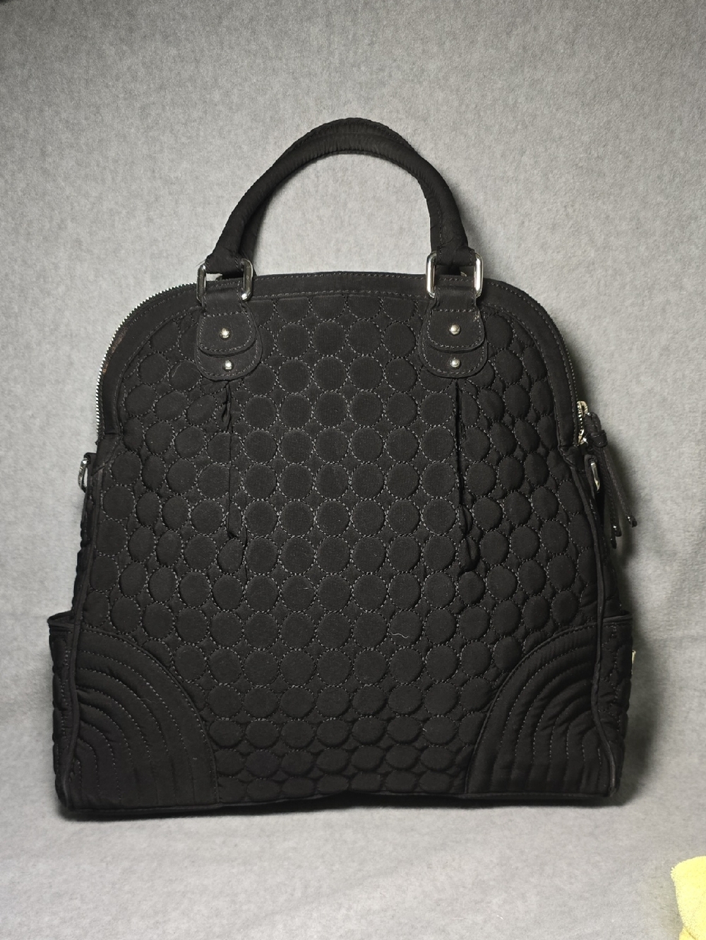 Vera Bradley Large Black Quilted Women’s Tote Bag